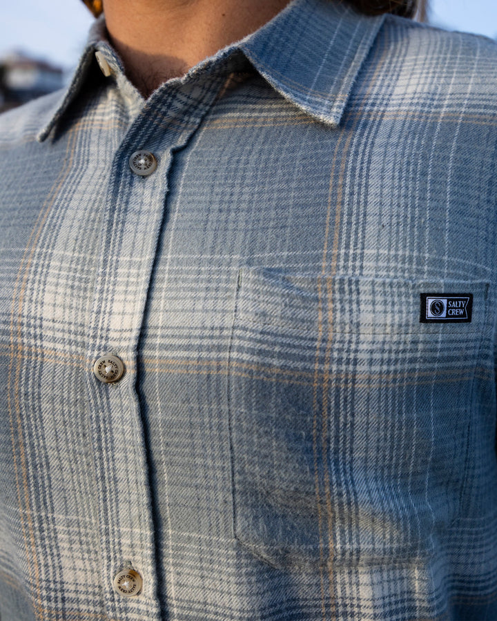 Salty Crew Men's Early Bird Flannel - Trooper