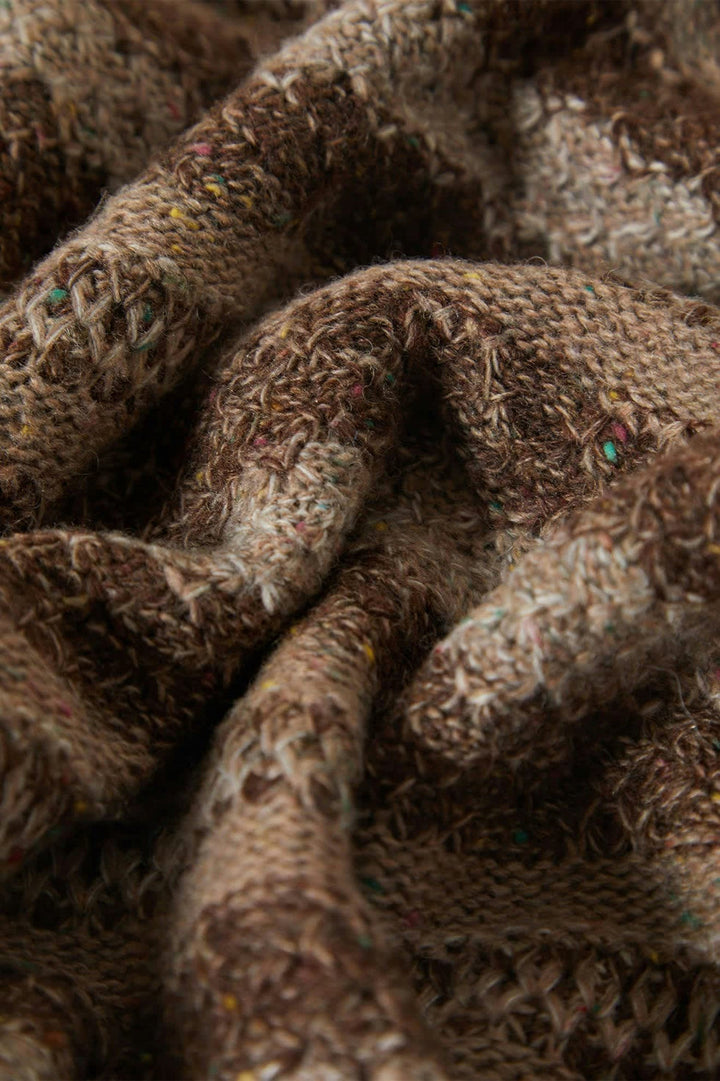 Brixton Midnight Crew Sweater - Multi Neutral Stripe