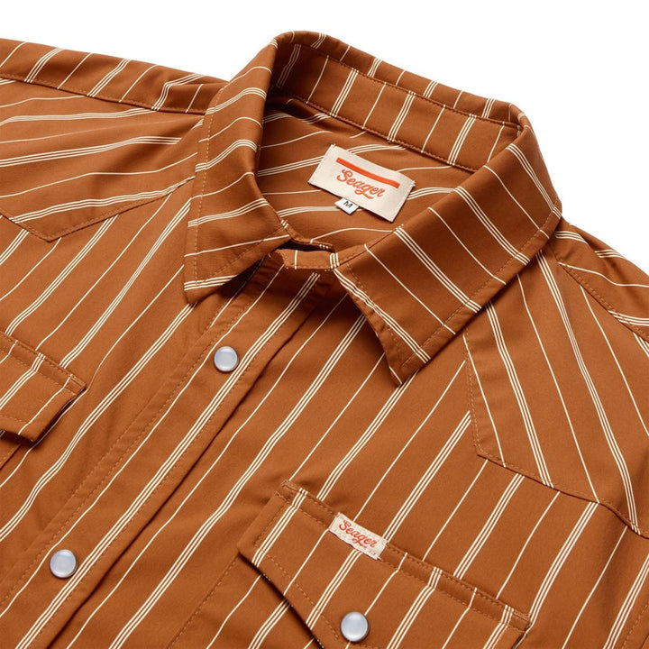 Seager El Ranchero Short Sleeve Shirt - Desert Rust - Sun Diego Boardshop