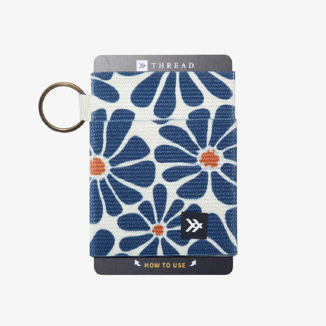 Thread Elastic Wallet - Emmeline Navy - Sun Diego Boardshop