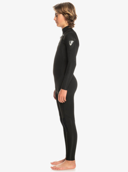 Quiksilver Boy's 8-16 3/2Mm Everyday Sessions Chest Zip Wetsuit - Black - Sun Diego Boardshop
