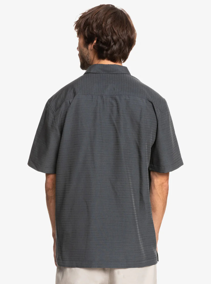 Quiksilver Centinela Premium Anti-Wrinkle Shirt - ANTHRACITE - Sun Diego Boardshop