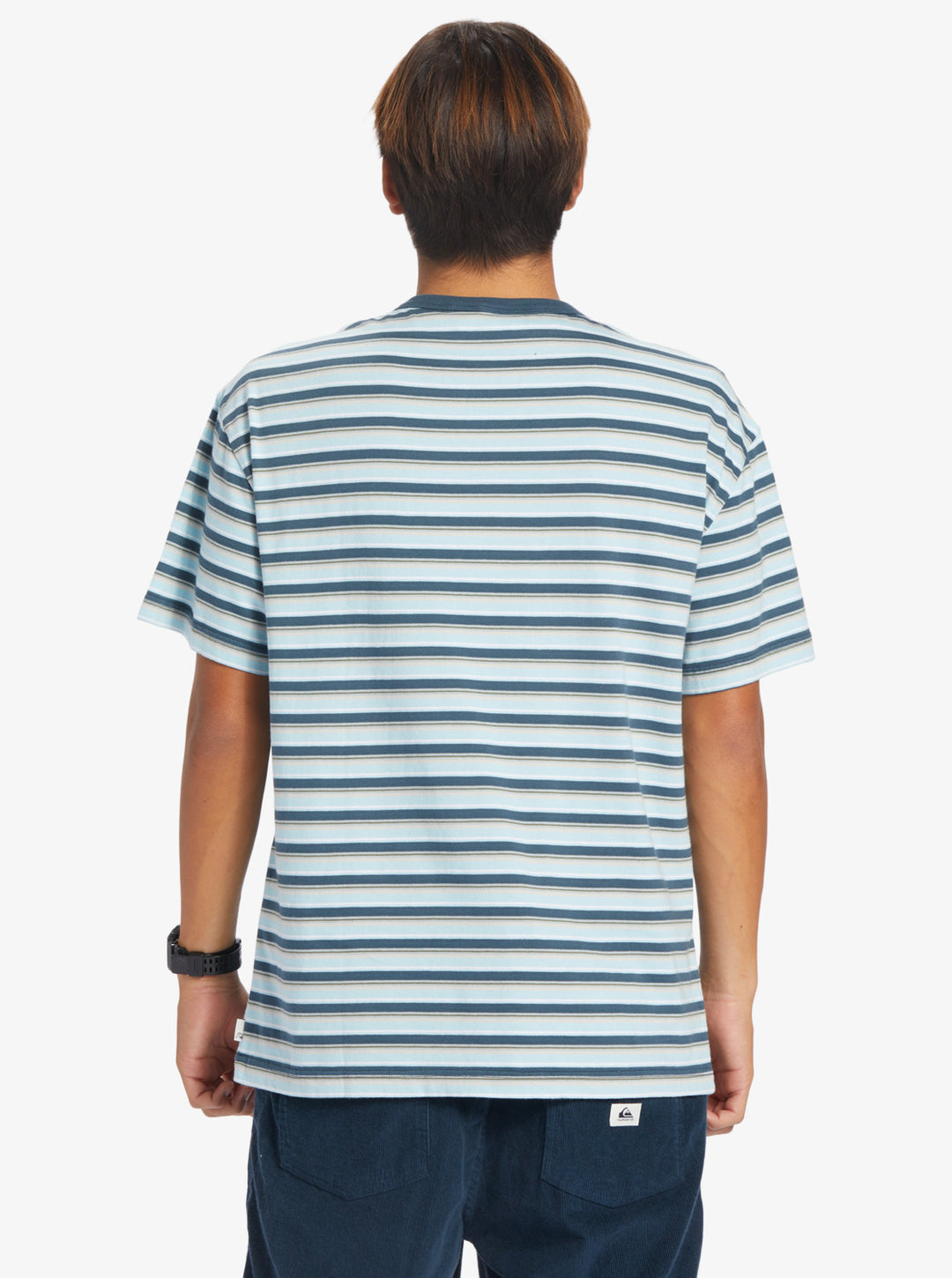 Quiksilver Joey Stripe T-Shirt - Joey Celestial Stripe - Sun Diego Boardshop