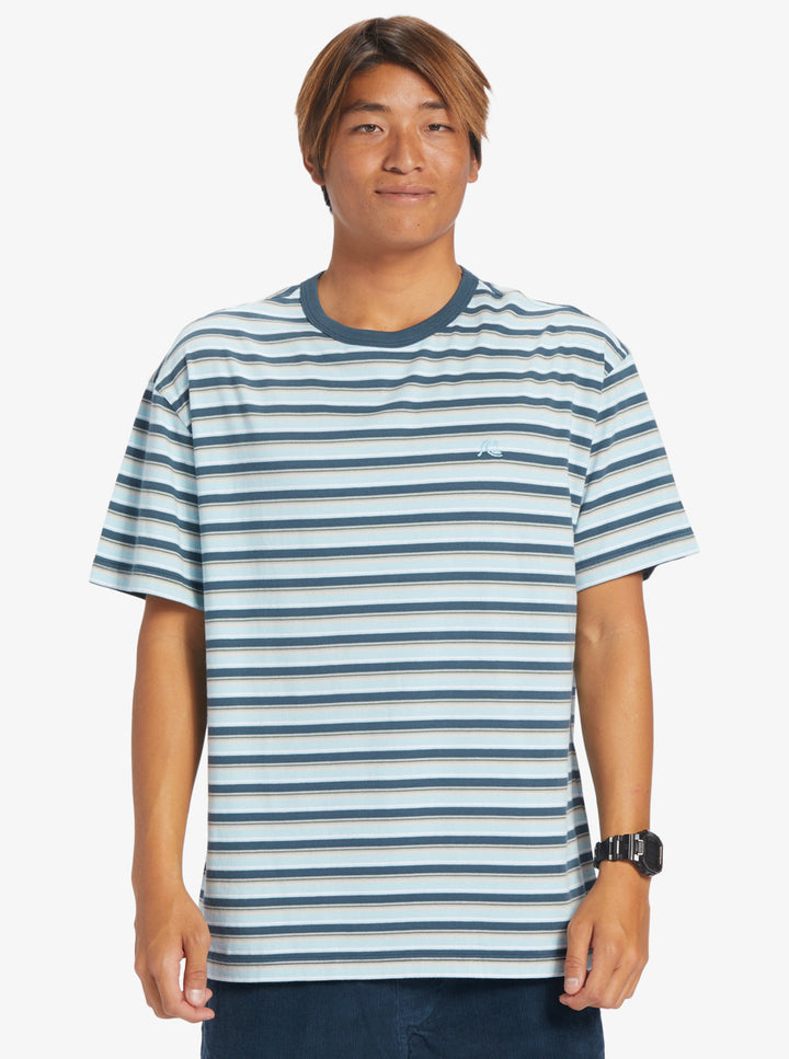 Quiksilver Joey Stripe T-Shirt - Joey Celestial Stripe - Sun Diego Boardshop