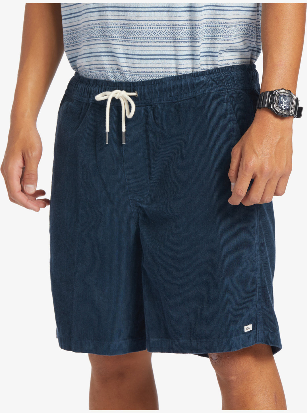 Quiksilver Taxer Cord Shorts - Midnight Navy - Sun Diego Boardshop