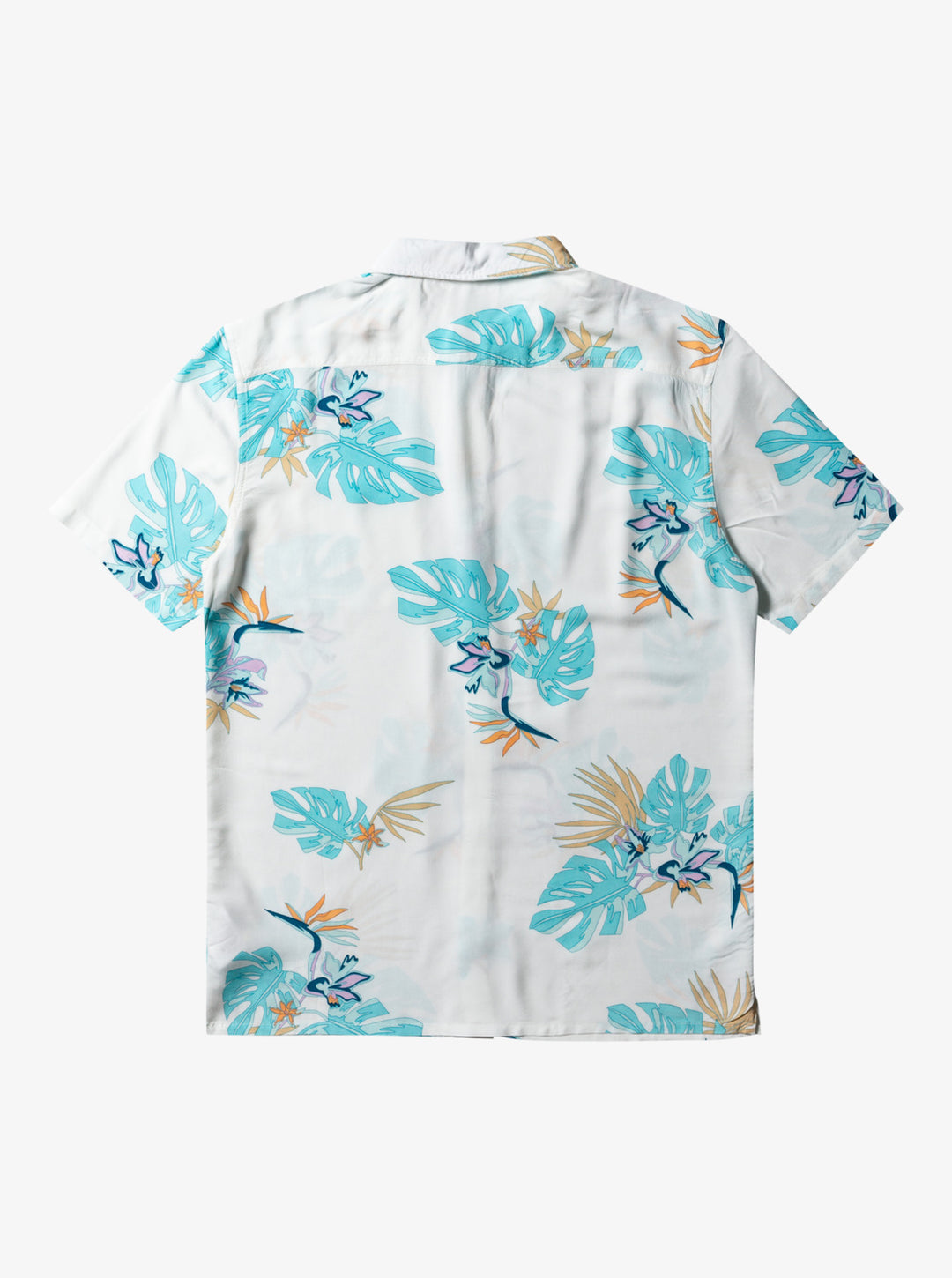 Quiksilver The Floral Short Sleeve Shirt - Snow White - Sun Diego Boardshop