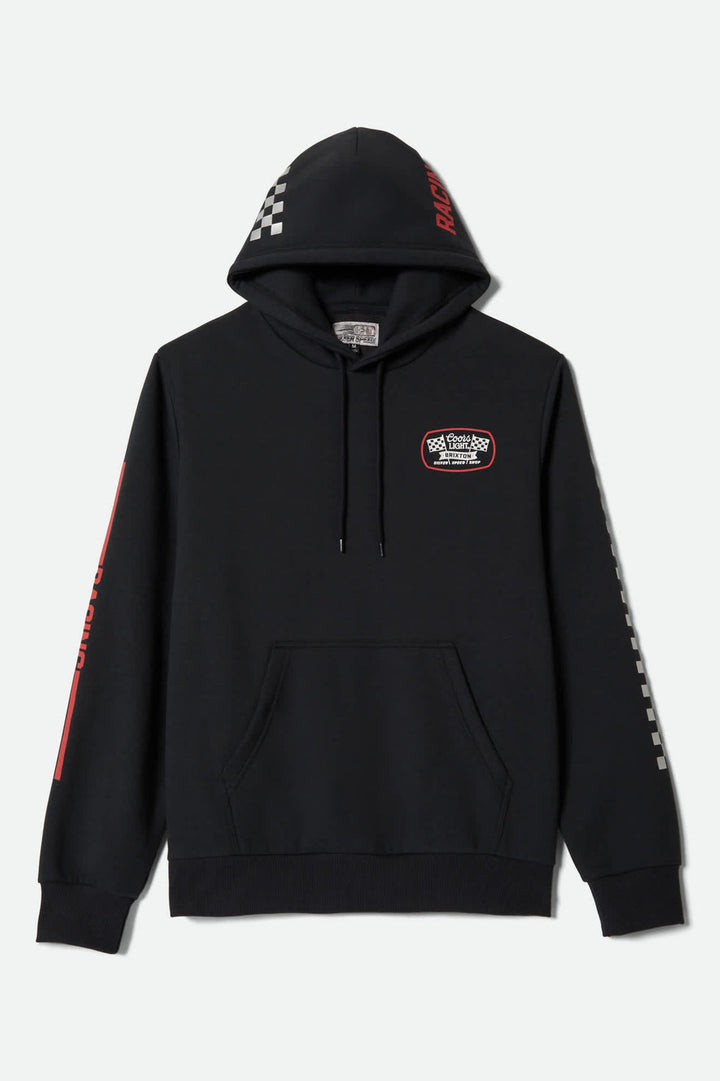 Brixton Coors Light Pit Stop Hoodie - Black - Sun Diego Boardshop