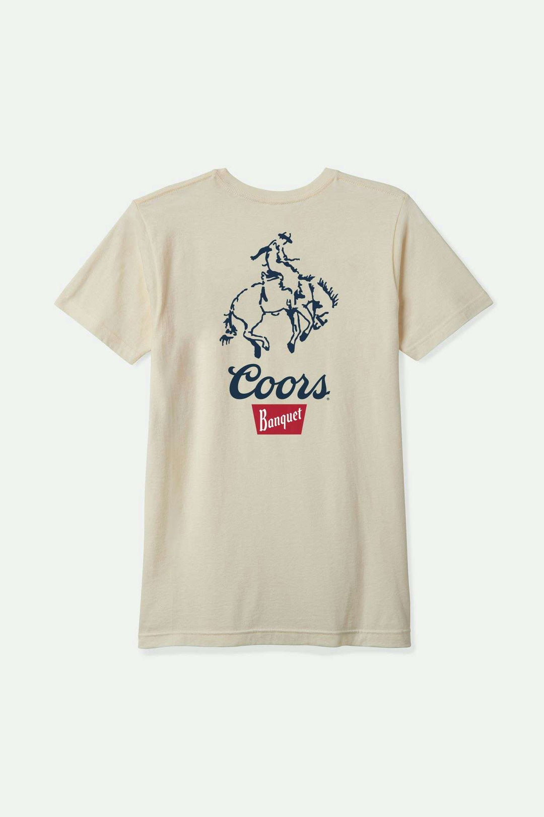 Brixton Coors Colt S/S Standard T-Shirt - NATURAL - Sun Diego Boardshop