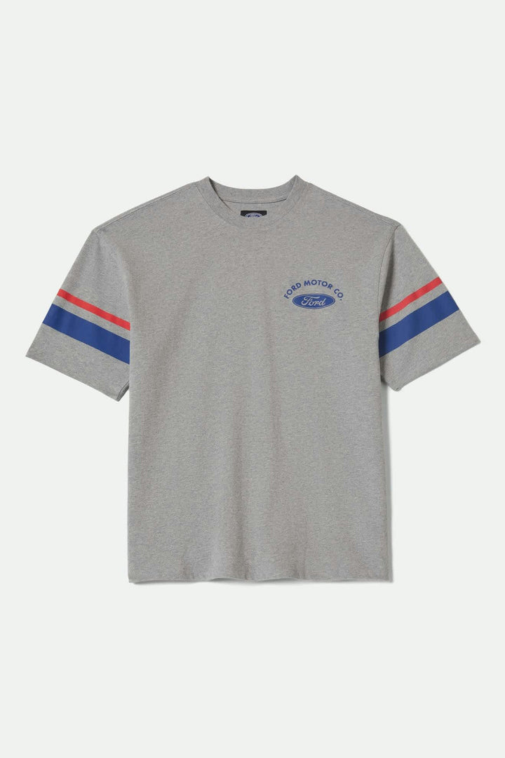 Brixton Ford Truck Country Jersey - Heather Grey
