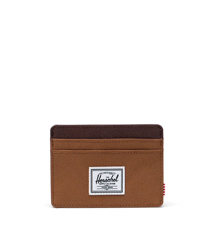 Herschel Supply Co Charlie Cardholder Wallet - RUBBER/CHICORY COFFEE - Sun Diego Boardshop