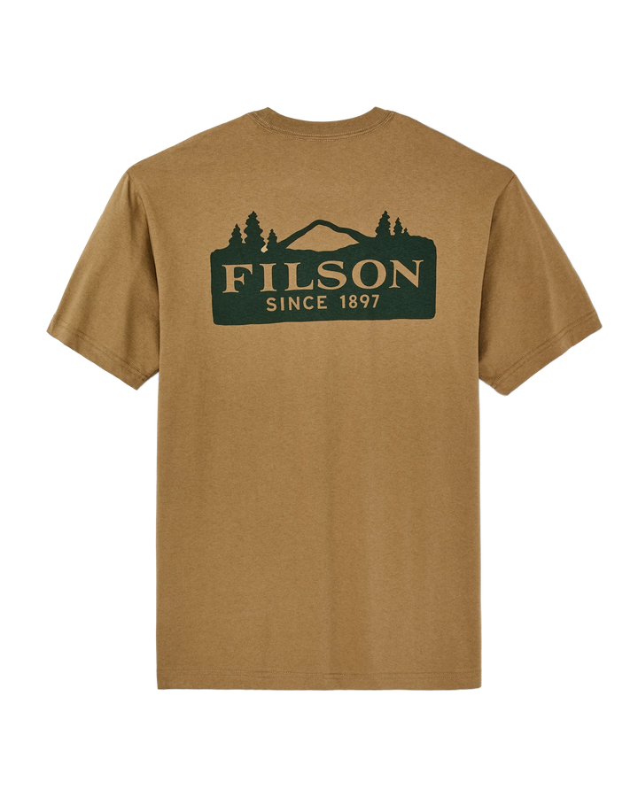 Filson Men's Scenic Graphic T-Shirt - Dull Gold - Sun Diego Boardshop
