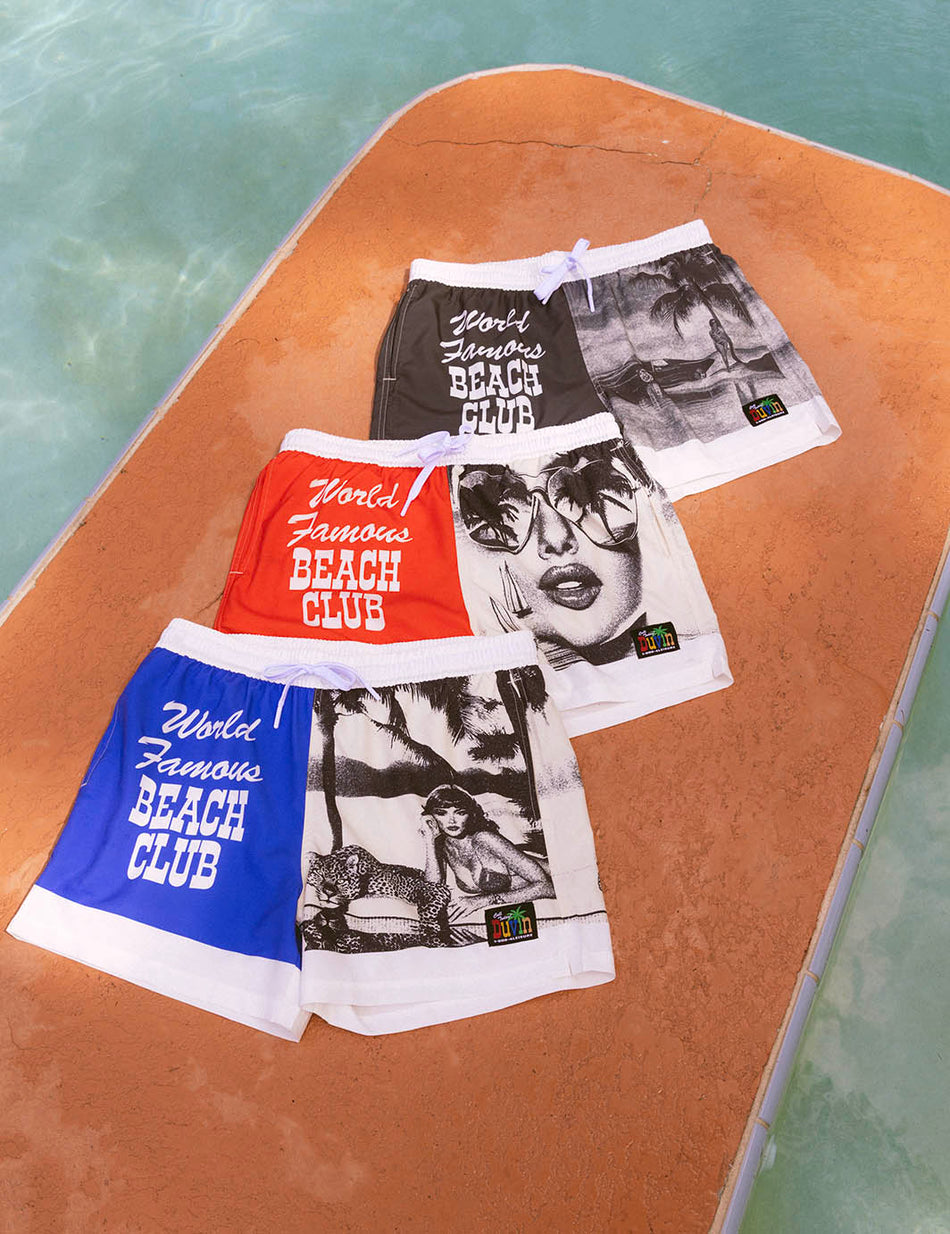 Duvin World Famous Swim Short - Black - Sun Diego Boardshop