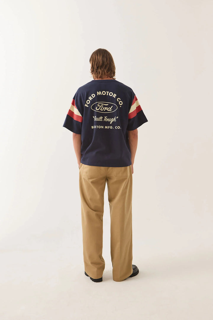 Brixton Men's Ford Built Tough Jersey - American Navy - Sun Diego Boardshop