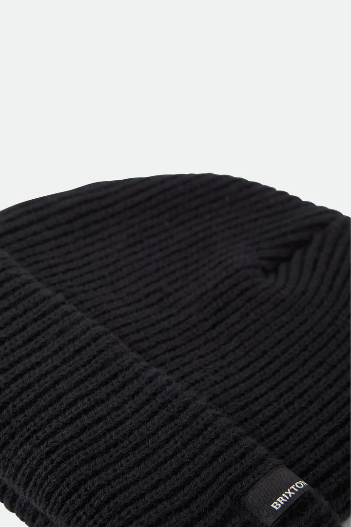 Brixton Men's Chunky Heist Beanie - Black - Sun Diego Boardshop