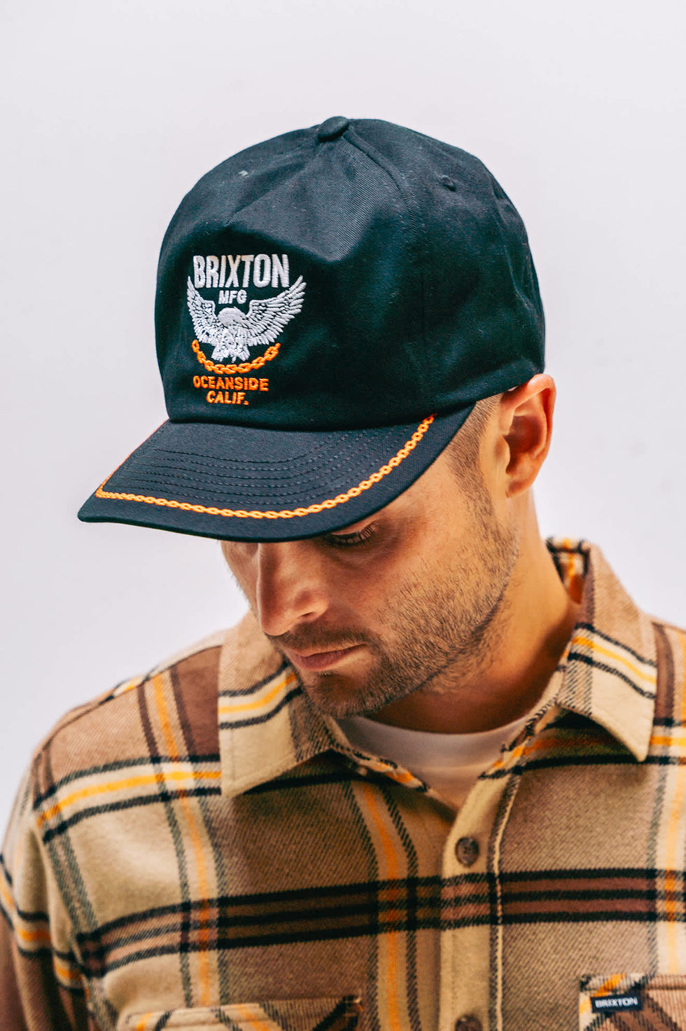 Brixton Waller Snapback - Black - Sun Diego Boardshop