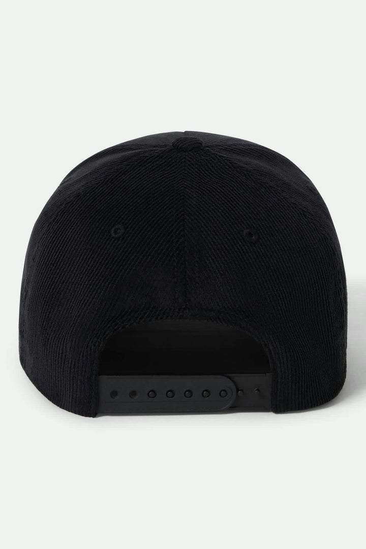 Brixton Pierson Netplus Snapback - Black Corduroy