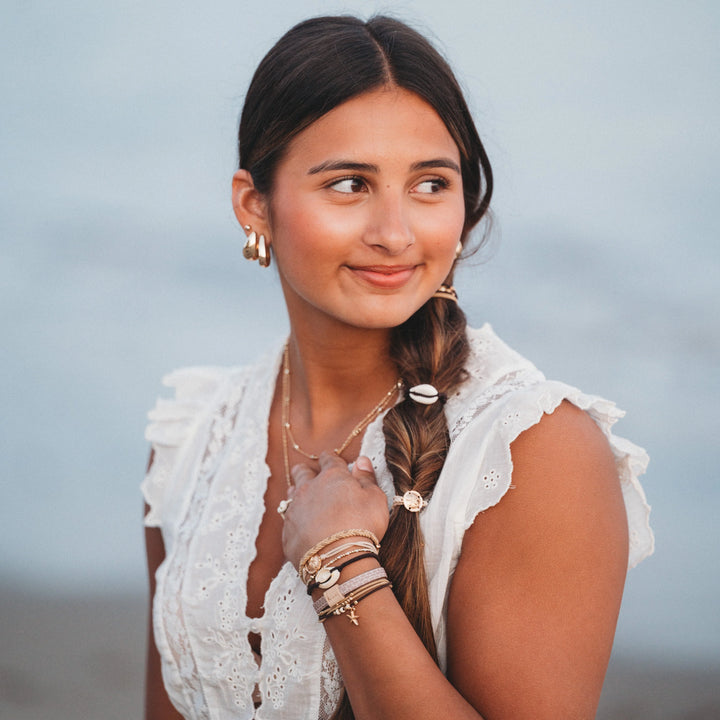 K-Lani Radiant Seashell Hair Tie Bracelets - Asst - Sun Diego Boardshop