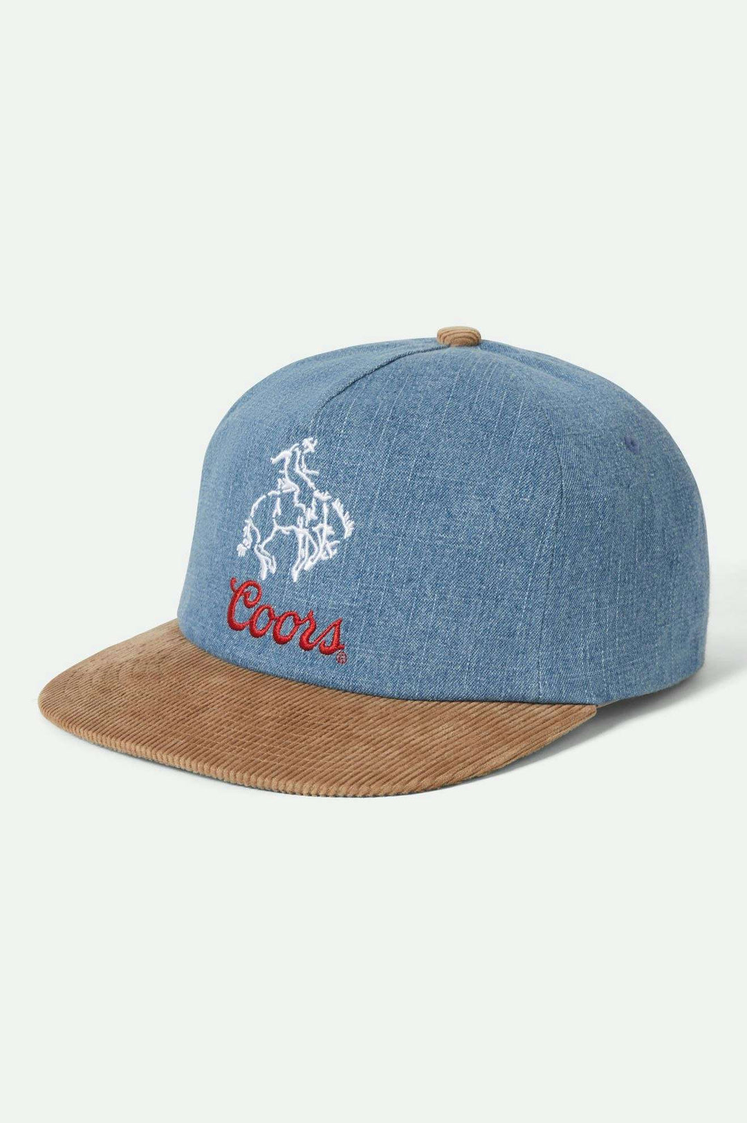 Brixton Coors Colt Snapback - WASHED DENIM/SAND - Sun Diego Boardshop