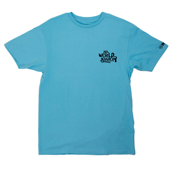 SUNDIEGO WSL Short Sleeve T-shirt - Pacific Blue - Sun Diego Boardshop