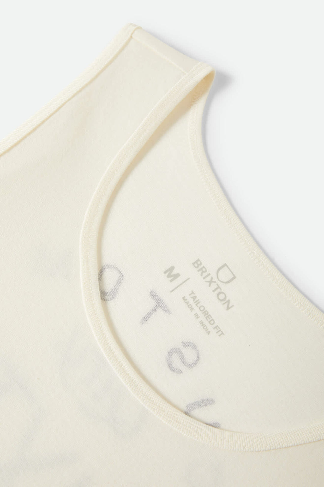 Brixton Men's Fremont Tank Top - Off White - Sun Diego Boardshop