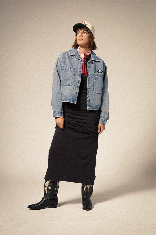 Brixton Utopia L/S Overshirt - LT DENIM - Sun Diego Boardshop