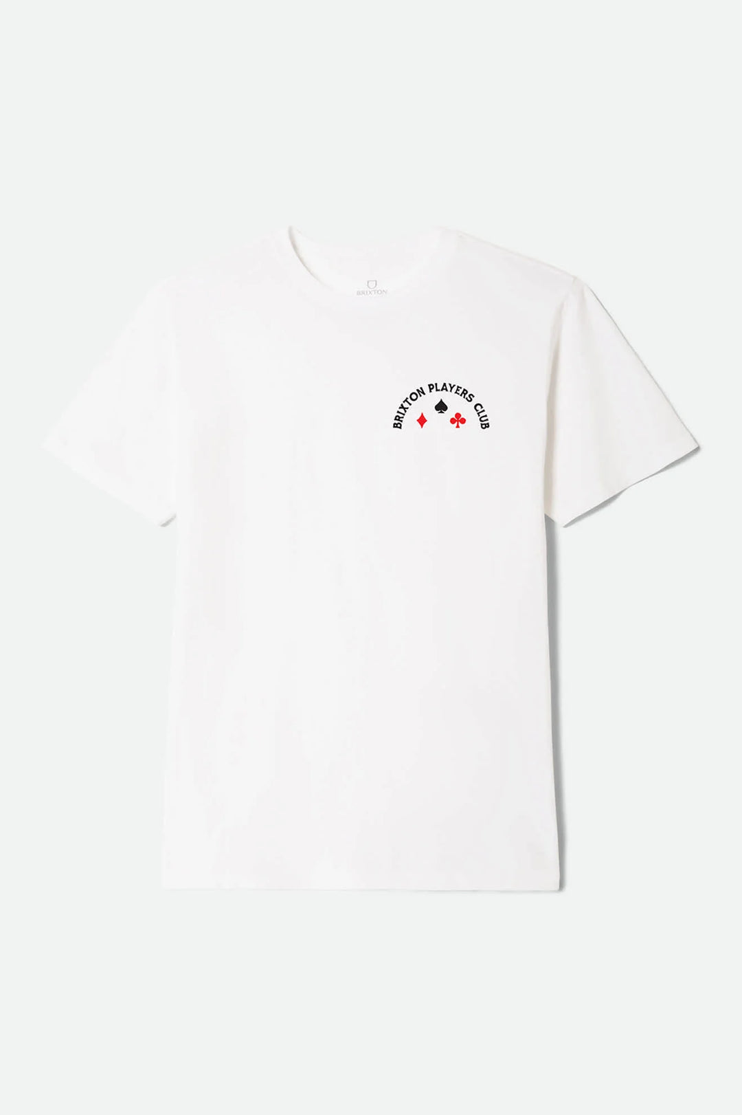 Brixton Men's Vanguard Short Sleeve Standard T-Shirt - White - Sun Diego Boardshop