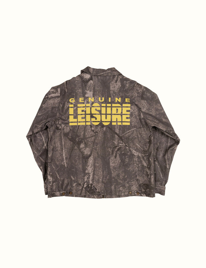 Duvin Genuine Leisure Jacket - BLACK CAMO - Sun Diego Boardshop