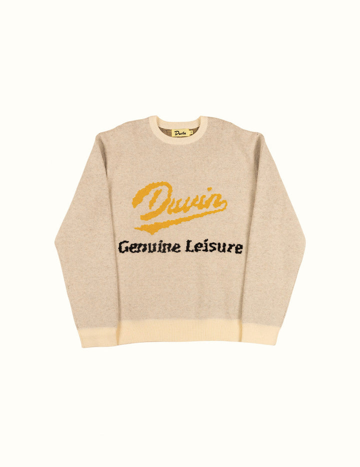 Duvin Genuine Leisure Crew Knit - ANTIQUE - Sun Diego Boardshop