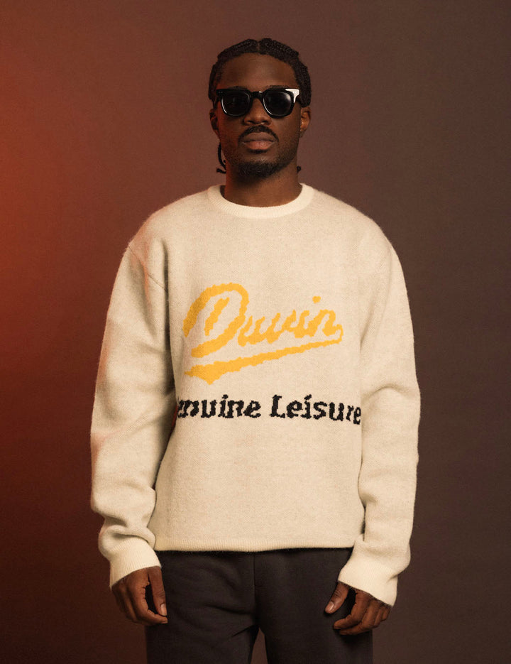 Duvin Genuine Leisure Crew Knit - ANTIQUE - Sun Diego Boardshop