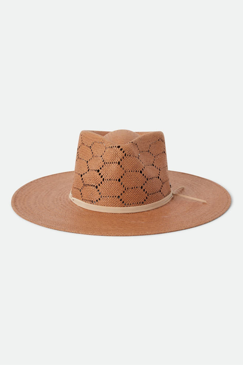 Brixton Women's Porto Straw Fedora - Italian Clay - Sun Diego Boardshop