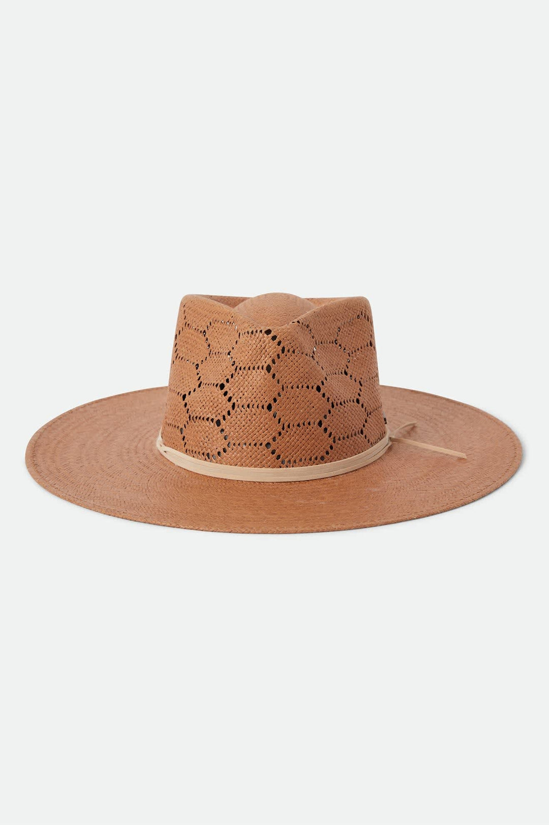 Brixton Women's Porto Straw Fedora - Italian Clay - Sun Diego Boardshop