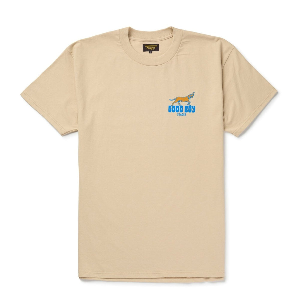 Seager Good Boy Tee - CREAM - Sun Diego Boardshop