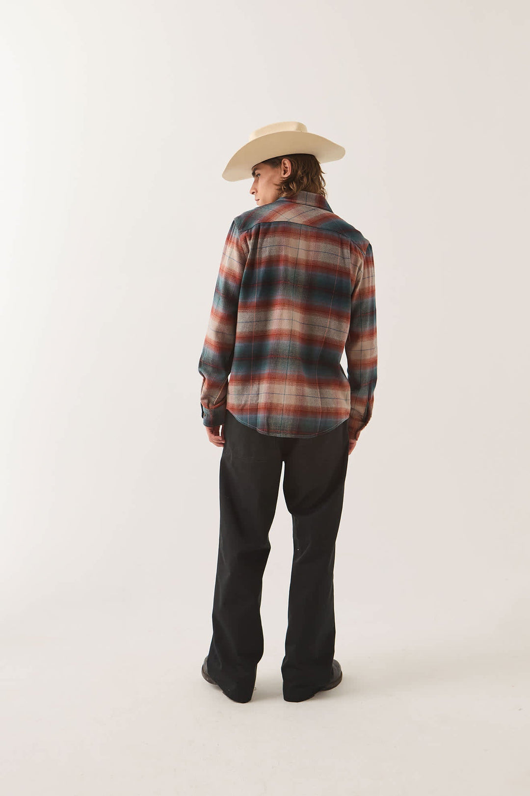 Brixton Men's Bowery Flannel - Multi Shadow - Sun Diego Boardshop