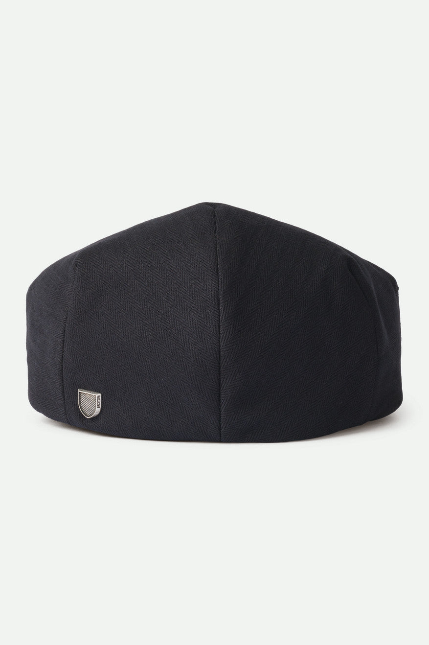 Brixton Hooligan Flat Cap - BLACK - Sun Diego Boardshop