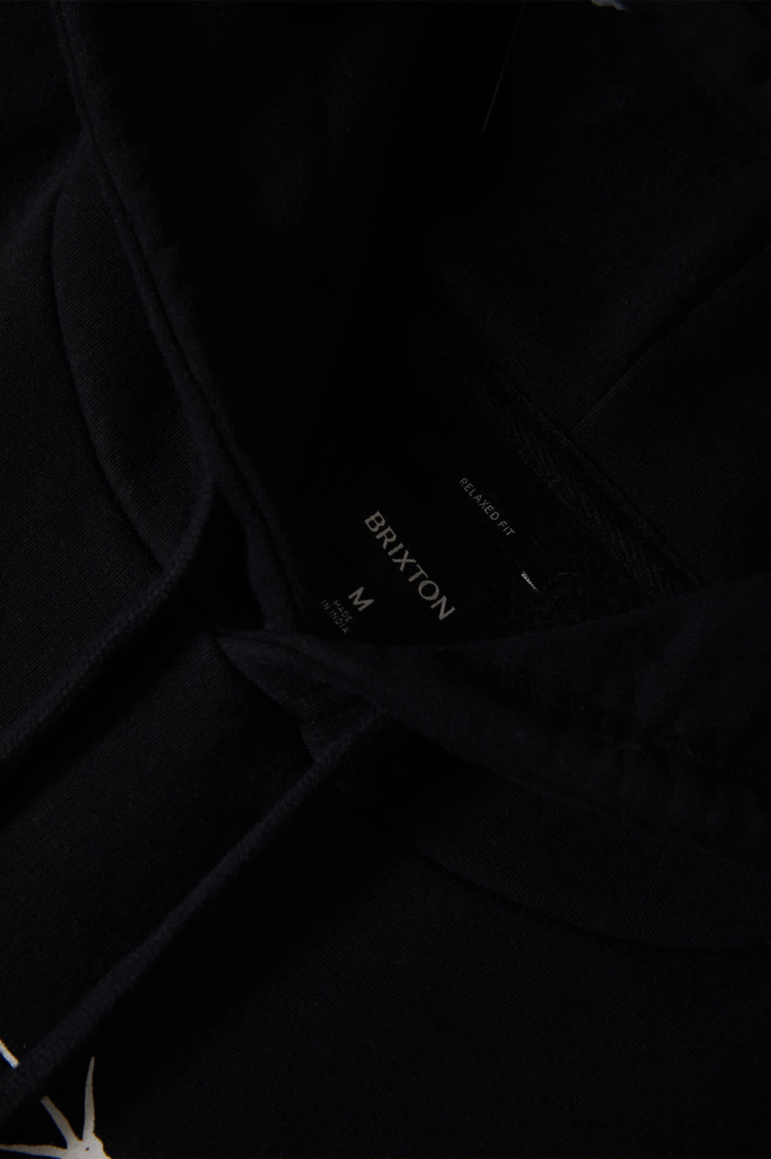 Brixton Smile Always Relaxed Hoodie - Black Worn Wash - Sun Diego Boardshop