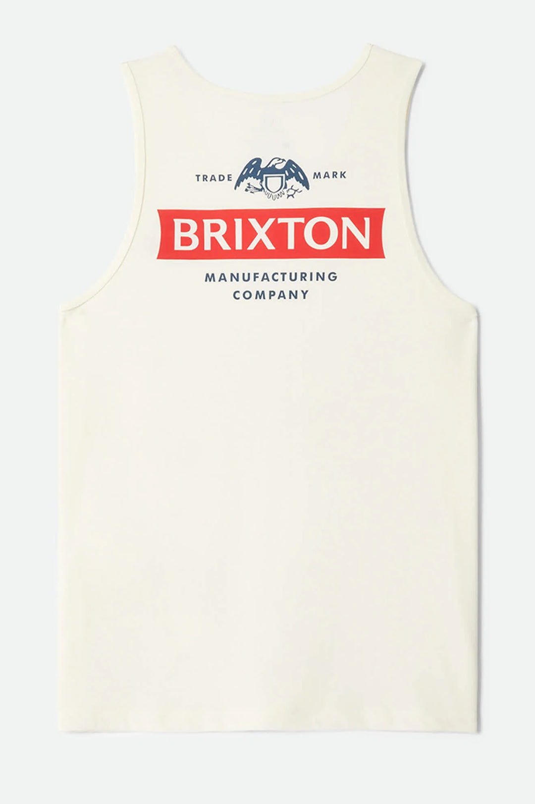 Brixton Men's Pinnacle Tank Top - Off White - Sun Diego Boardshop