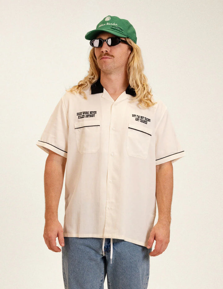 Duvin Men's Hard Work Cabana Shirt - Antique - Sun Diego Boardshop