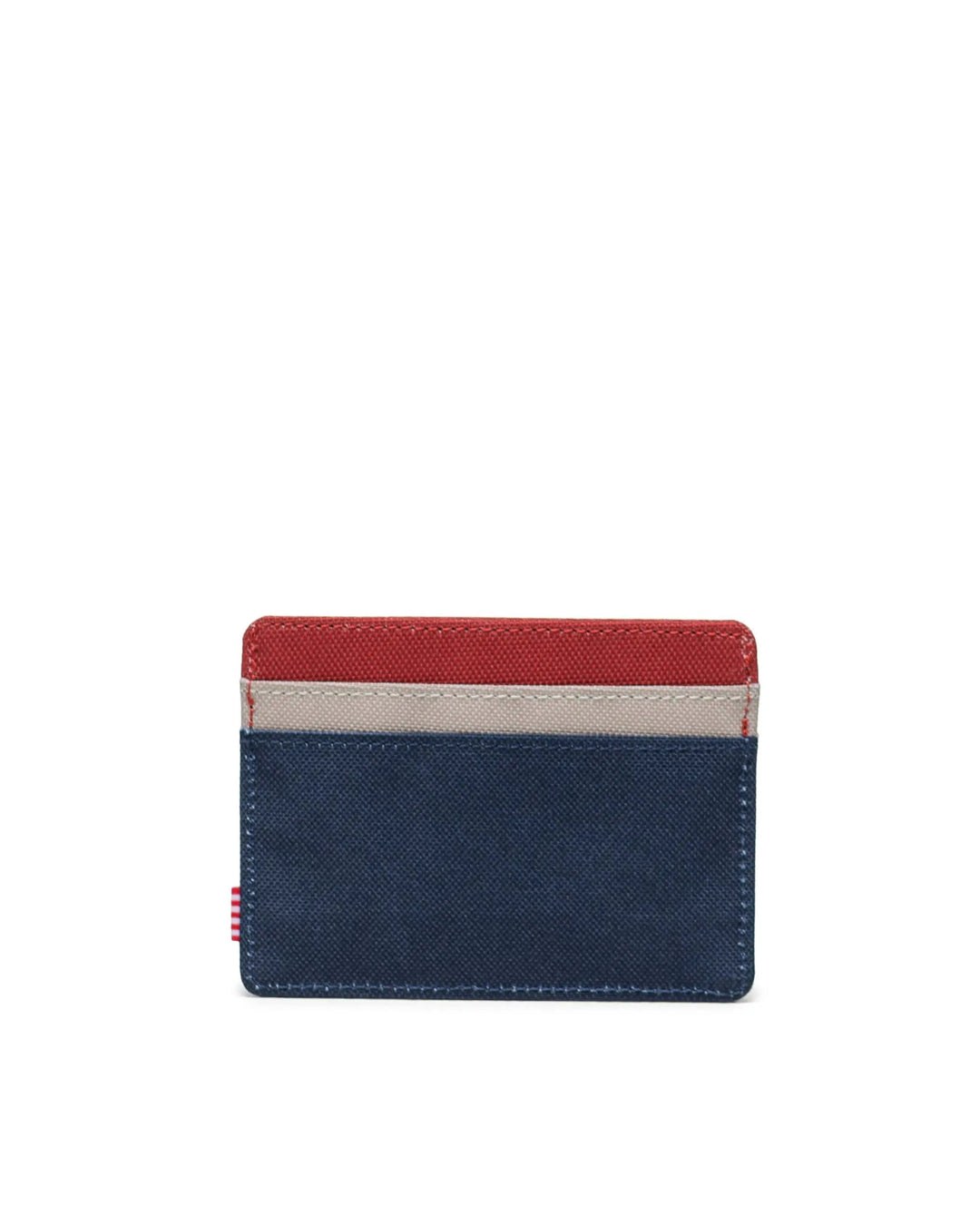 Herschel Supply Co Charlie Cardholder Wallet - BLACK IRIS/RED OCHRE/TWILL - Sun Diego Boardshop