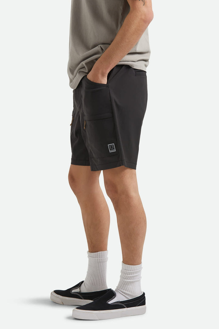 Brixton Men's Journey Utility Short - Black - Sun Diego Boardshop
