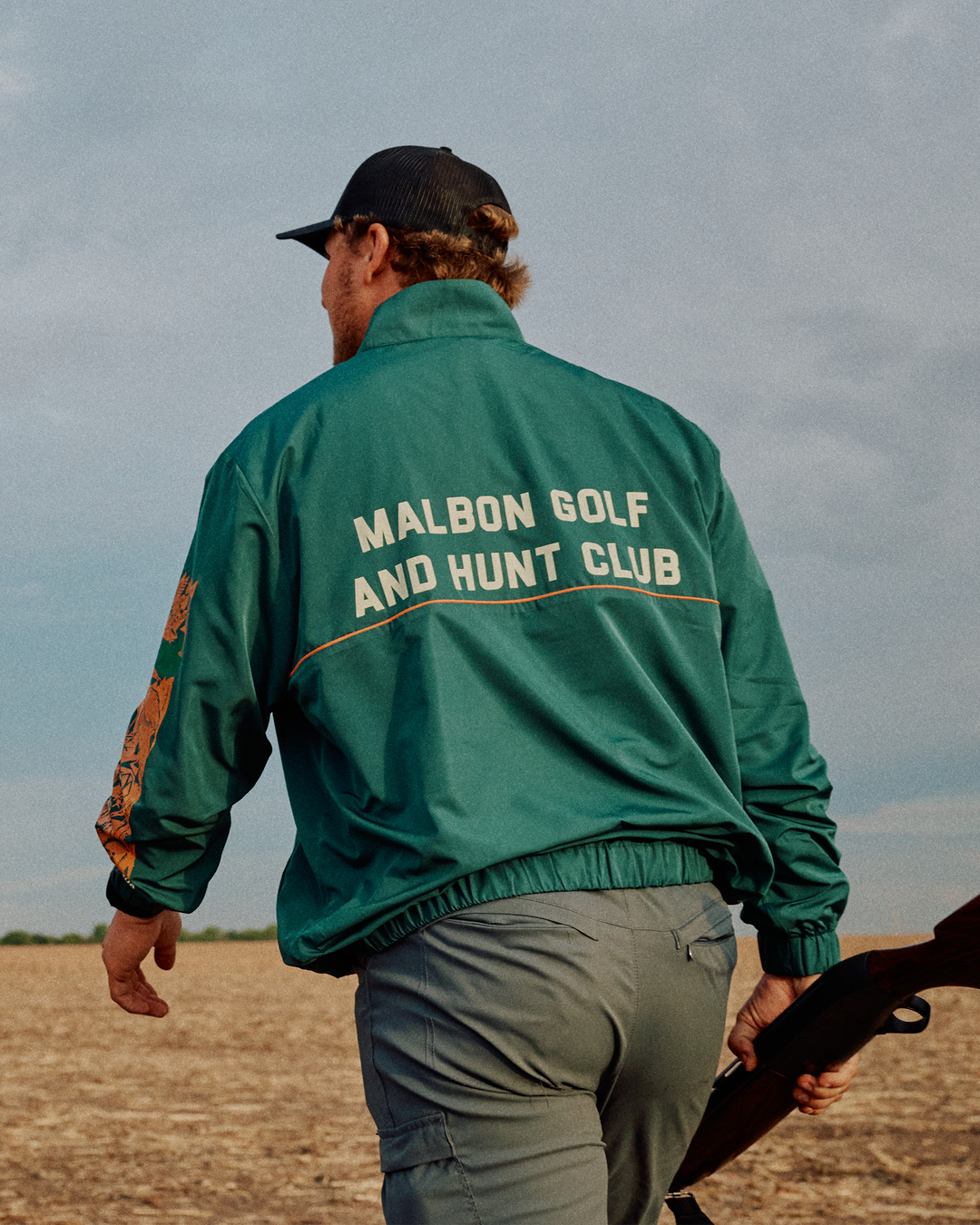 Malbon Golf Hunt Club Windbreaker - FOREST - Sun Diego Boardshop