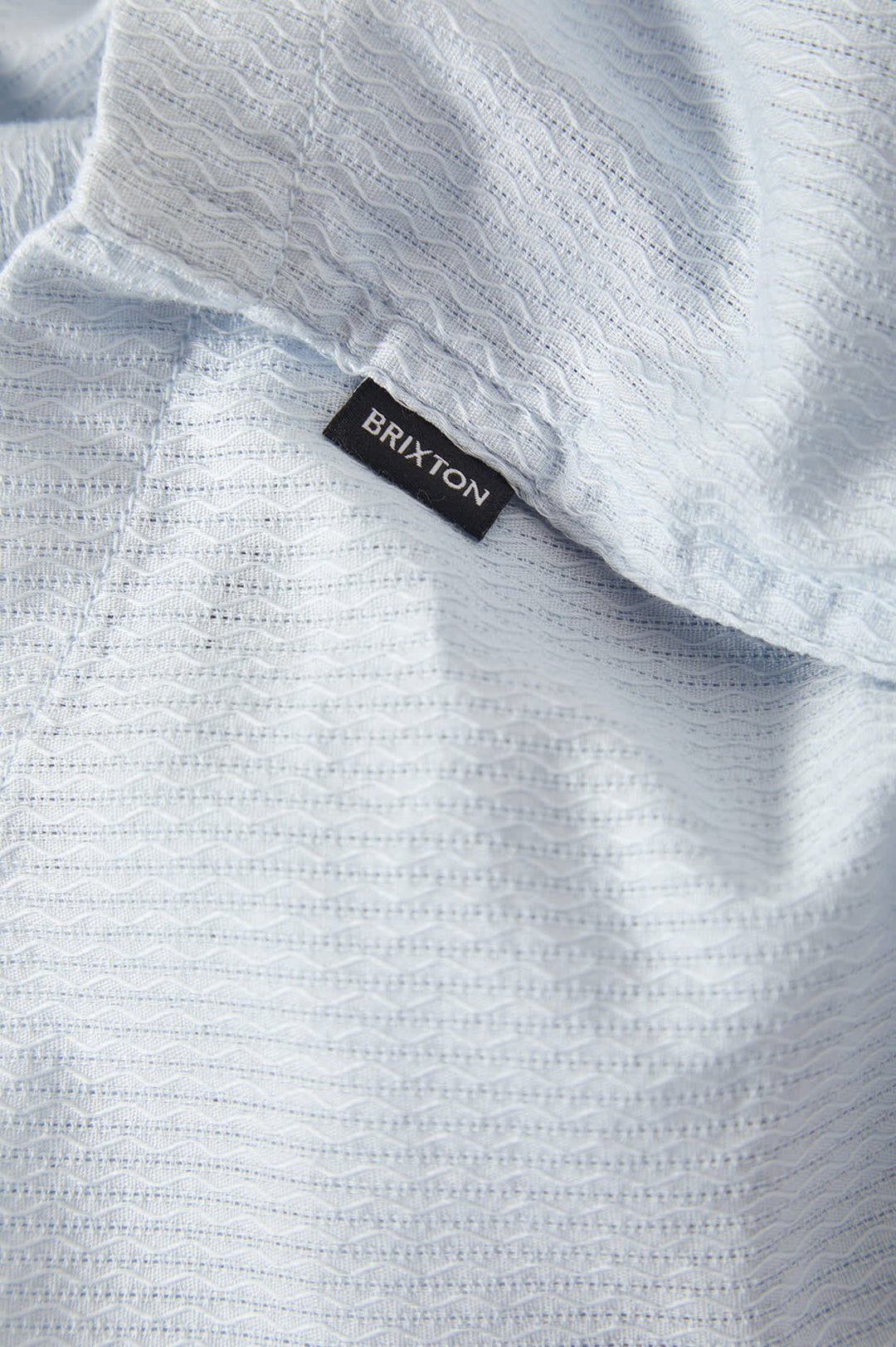Brixton Men's The Vintage Short Sleeve Shirt - Blue Aura - Sun Diego Boardshop
