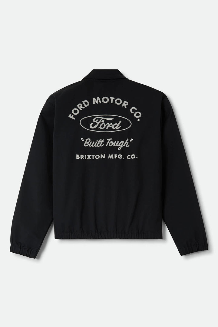 Brixton Men's Ford Built Tough Harrington Jacket - Burnt Rubber - Sun Diego Boardshop
