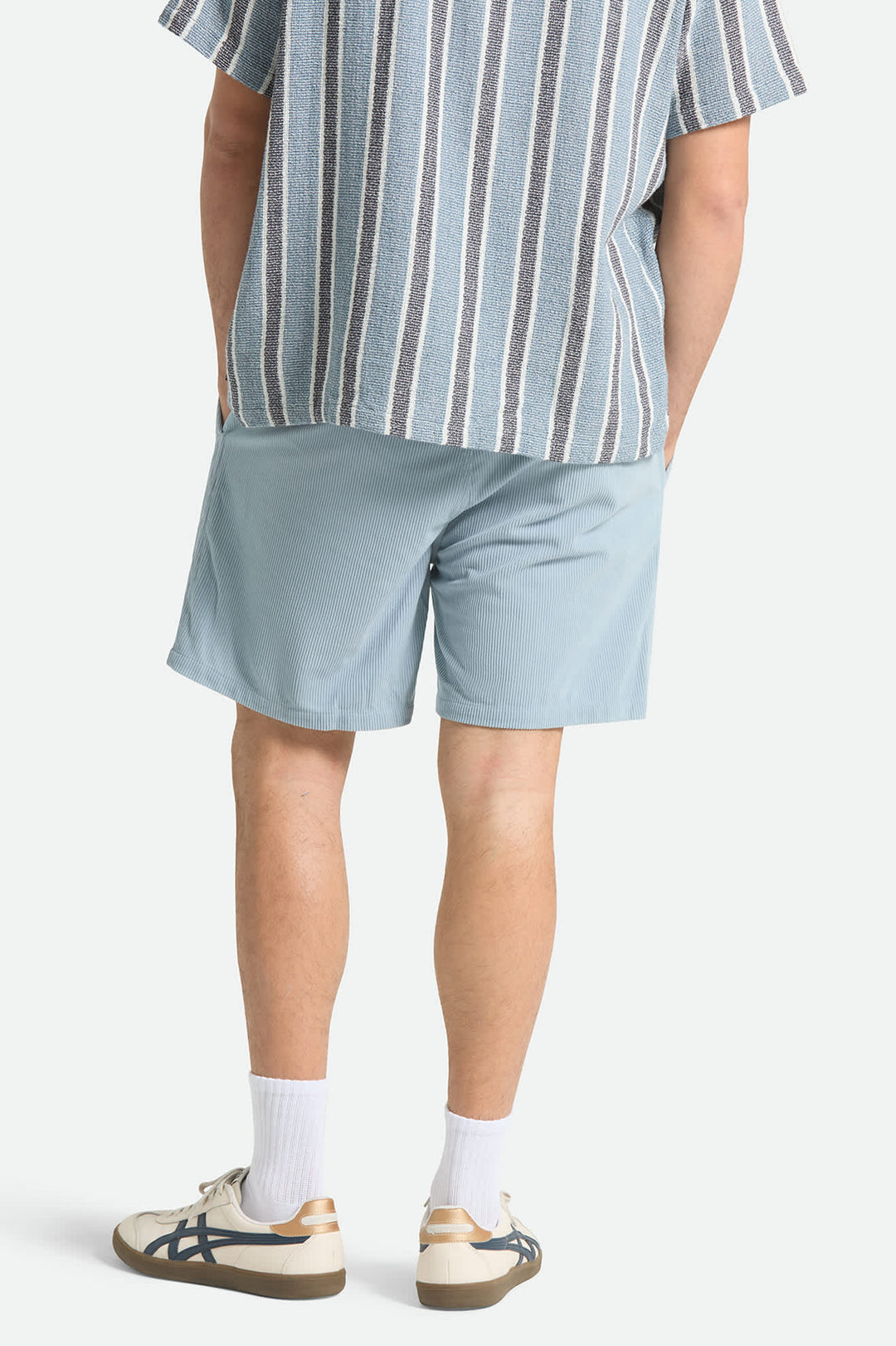 Brixton Men's Everyday Corduroy Short - Dusty Blue - Sun Diego Boardshop