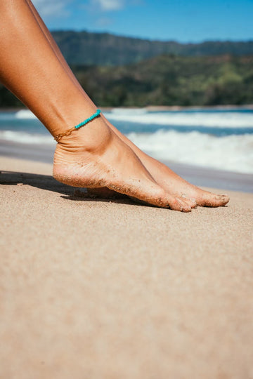 Salty Cali Paloma Anklet ~ Salty Babes - Sea - Sun Diego Boardshop