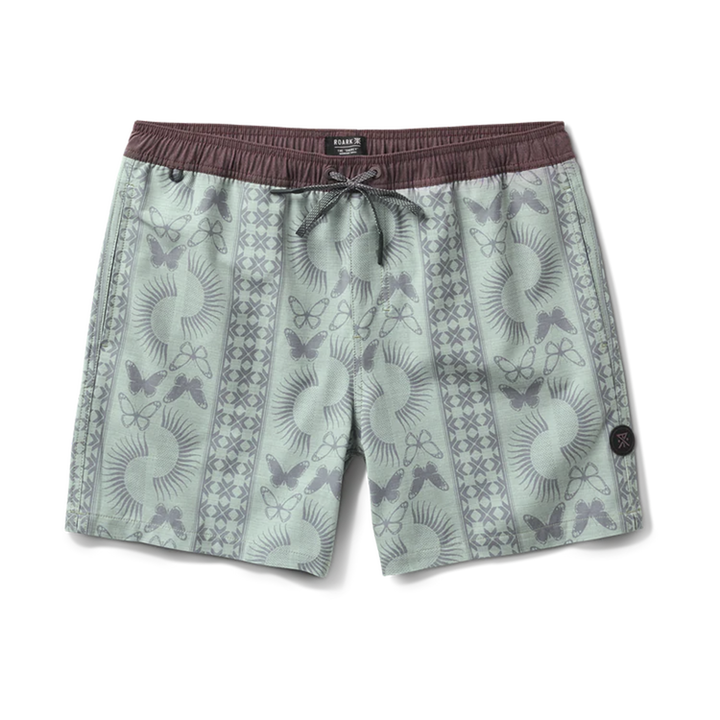 Roark Shorey Trunks - Seafoam Print - Sun Diego Boardshop