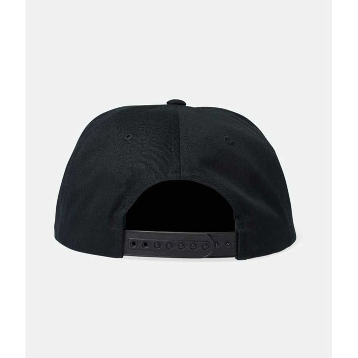 Brixton Norvell Cotton Snapback - Black