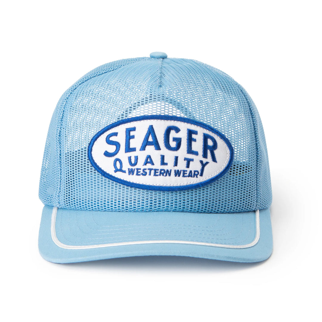 SEAGER OLD TOWN ALL MESH SNAPBACK - LIGHT BLUE - Sun Diego Boardshop