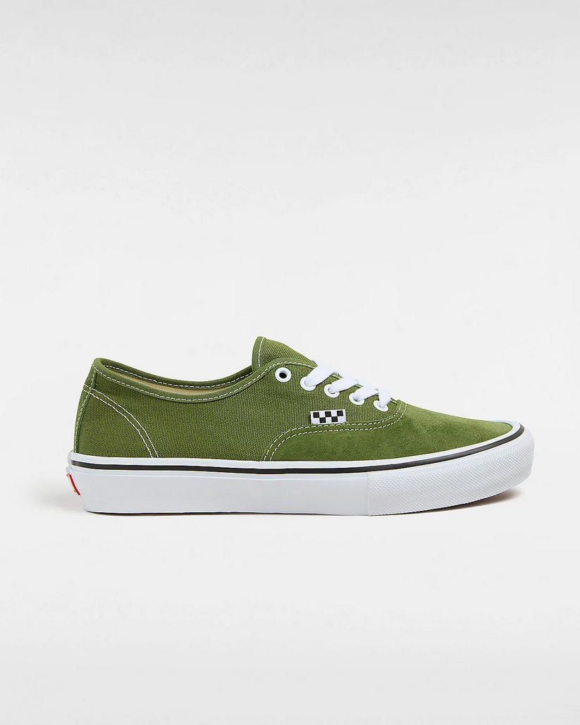 Vans Skate Authentic Shoe - GREEN/WHITE - Sun Diego Boardshop