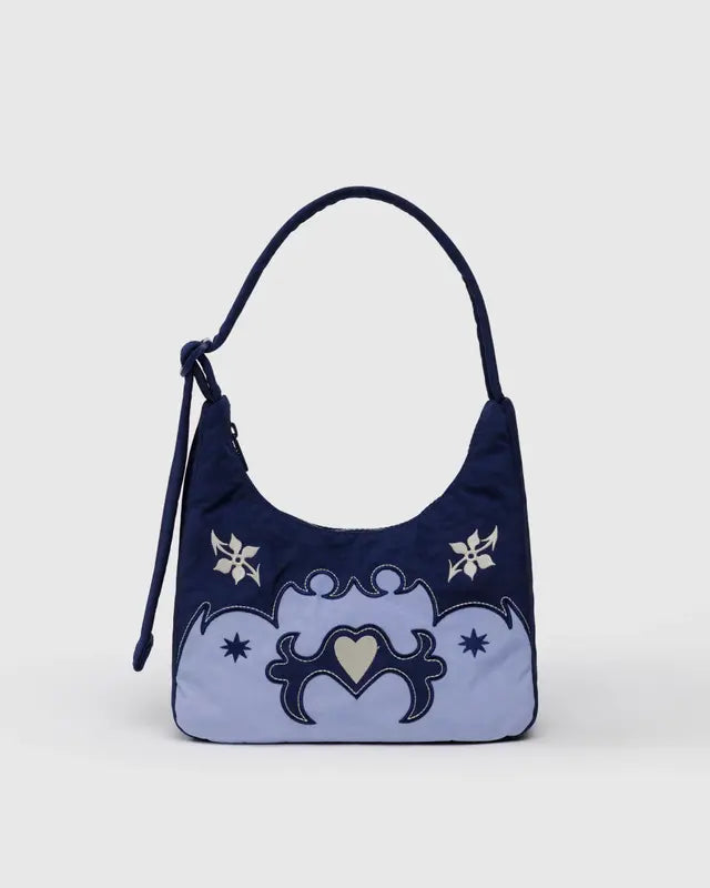 Baggu Mini Nylon Shoulder Bag - Western Applique - Sun Diego Boardshop