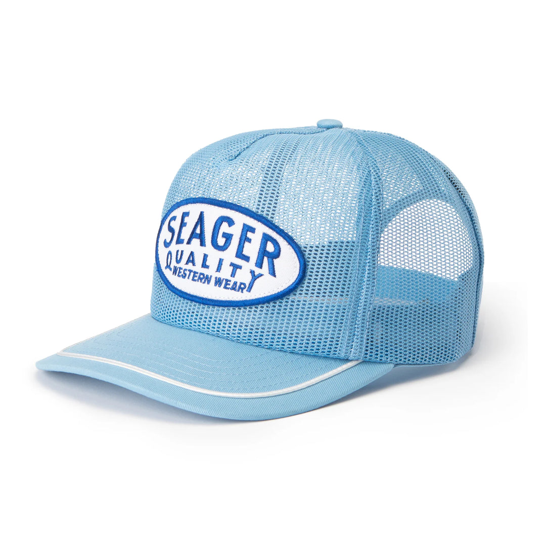 SEAGER OLD TOWN ALL MESH SNAPBACK - LIGHT BLUE - Sun Diego Boardshop